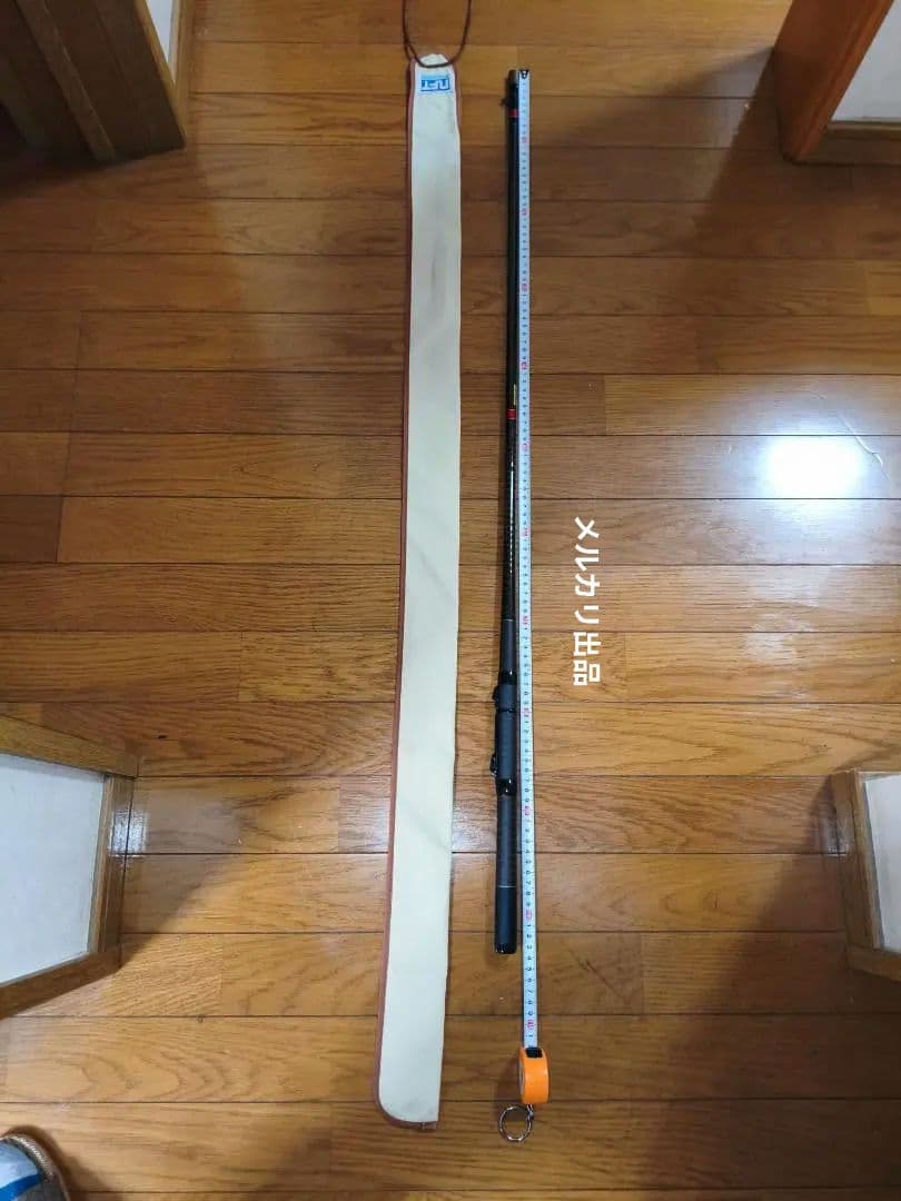 NFT製　POWER LOOP　「新堤120G」前打ち　チヌ竿　グラス巻き