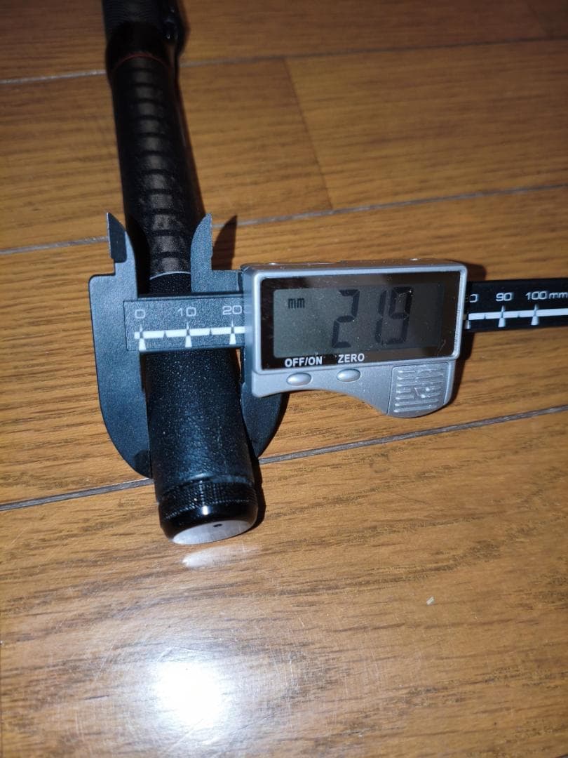 NFT製　POWER LOOP　「新堤120G」前打ち　チヌ竿　グラス巻き