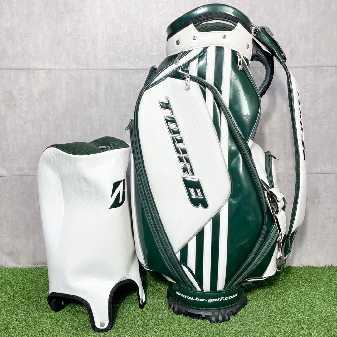 【激レア】ブリヂストン ツアーB メジャーコレクション キャディバッグ グリーン