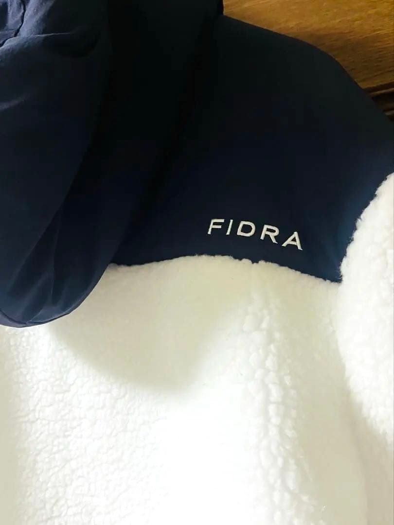 【美品】フィドラ（FIDRA）ゴルフウェア防寒 保温 ボアジャケットレディースL