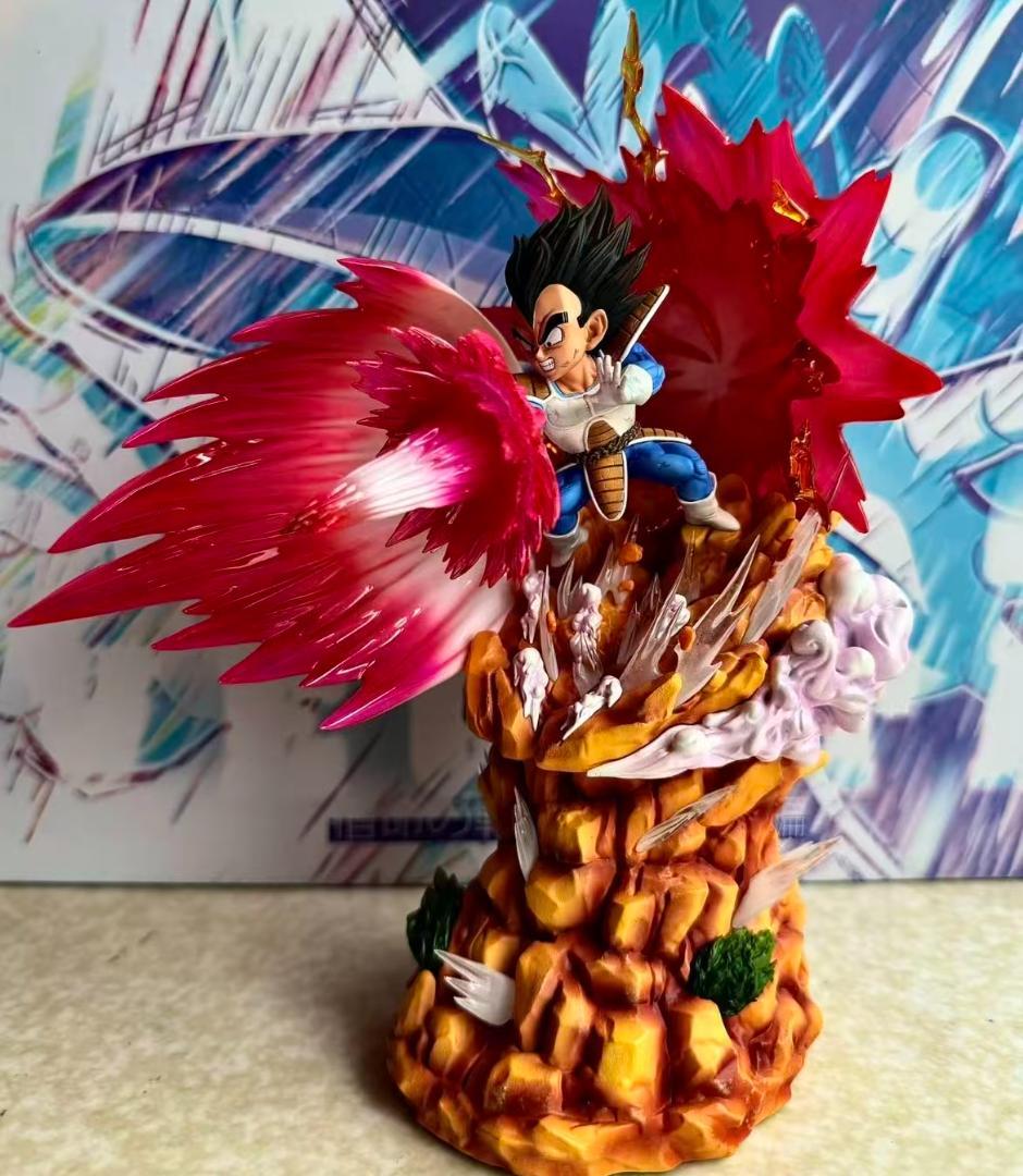 ドラゴンボール LG ベジータvs 孫悟空 ガレージキット ガレキ スタチュー