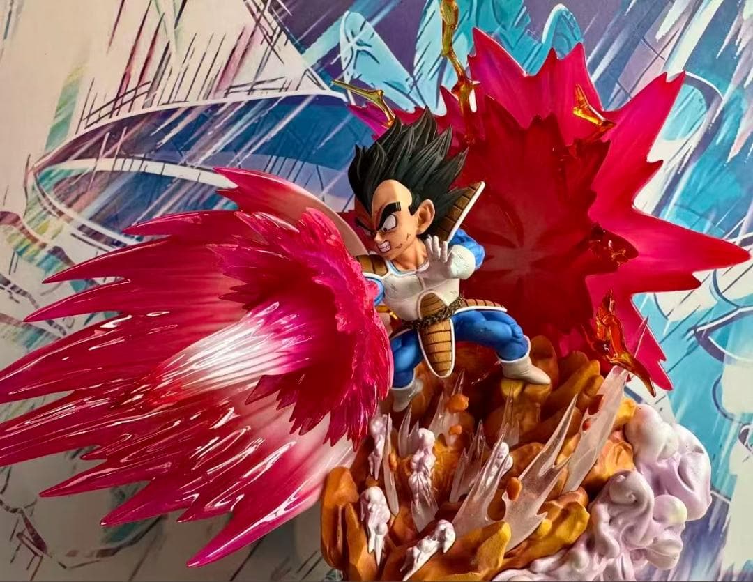 ドラゴンボール LG ベジータvs 孫悟空 ガレージキット ガレキ スタチュー