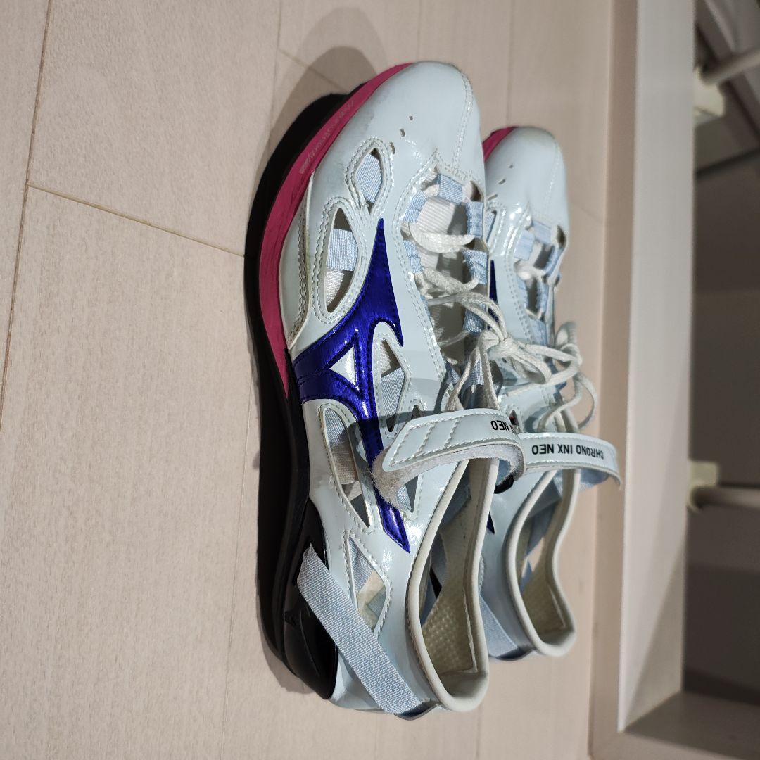 Mizuno スパイクシューズ ホワイト/ブルー/ピンク