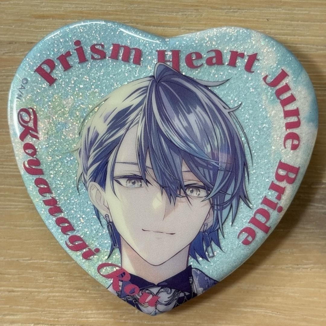 小柳ロウ June Brideにじさんじ ハート型 缶バッジ12個②