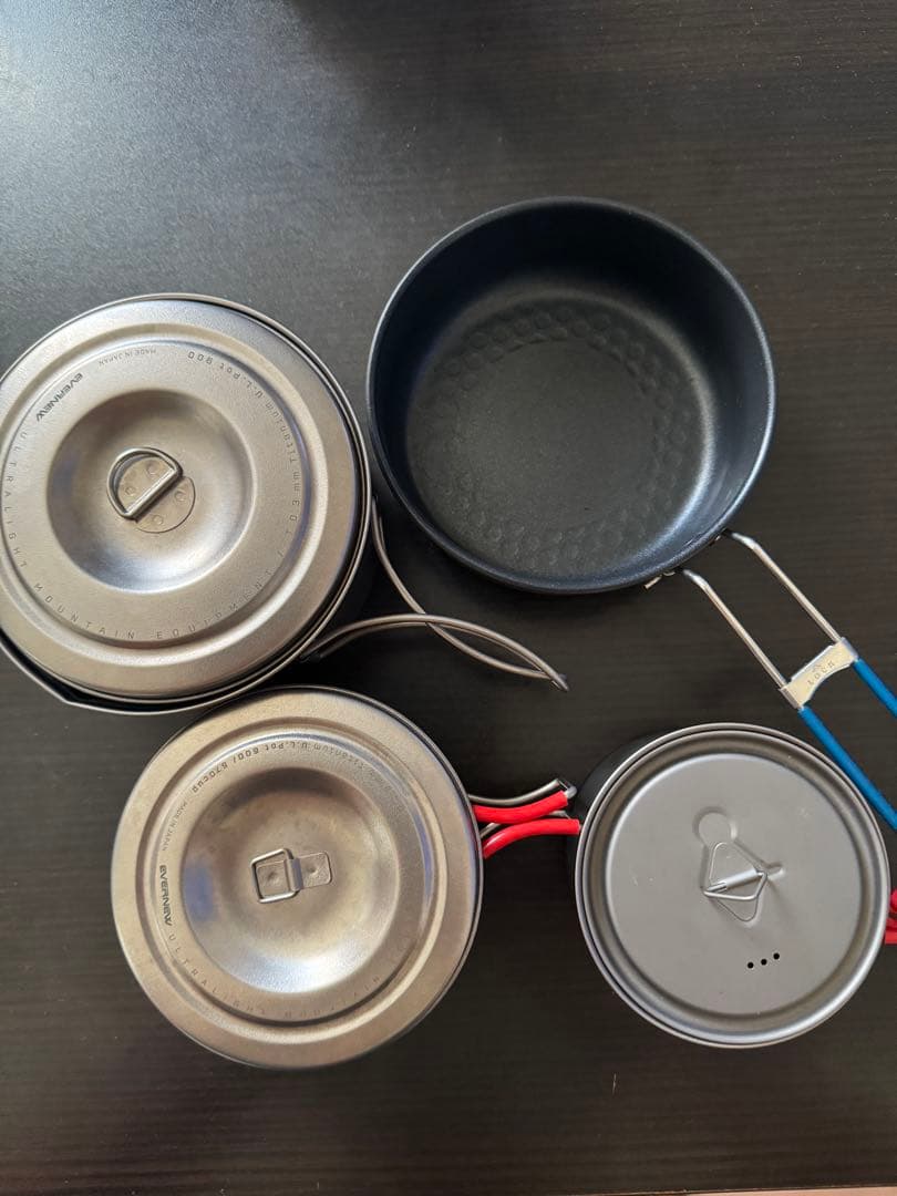 エバニュー チタンクッカーセット