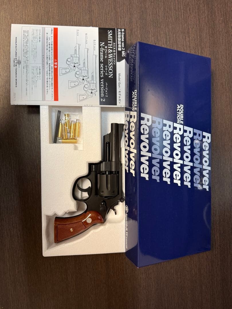 スミス&ウェッソン ダブルアクションリボルバー