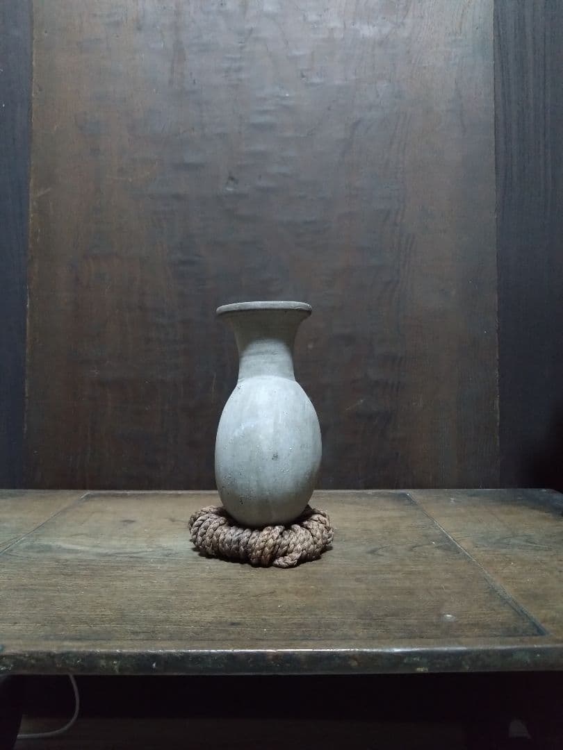 須恵器提瓶　考古　発掘　花入　華道　骨董古道具