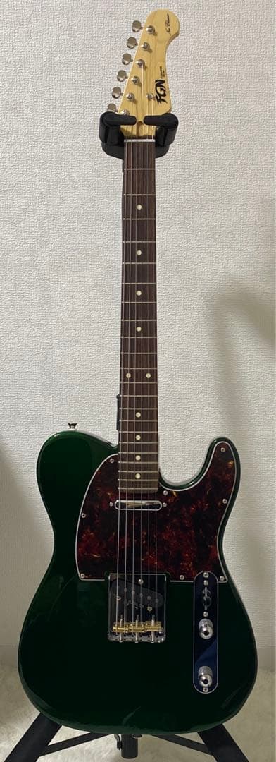 ギター FUJIGEN(FGN)NTE100RAL/Candy Apple Green