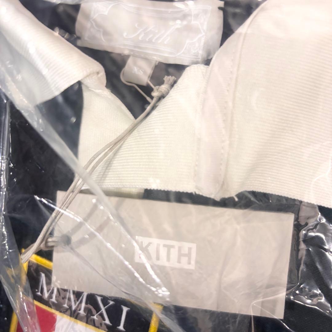 新品KITH　上品グリーンオーバーサイズサッカーシャツ　シーズン限定カラー　希少