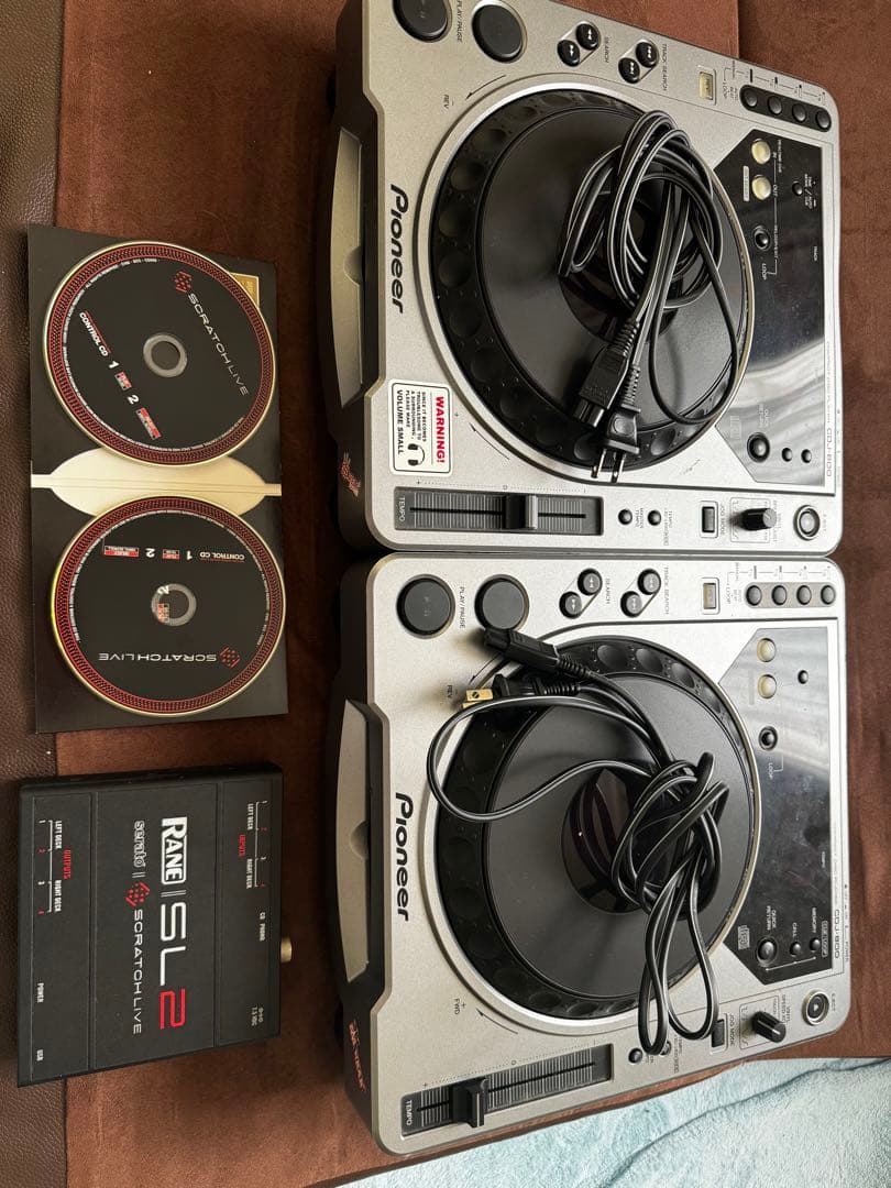 Pioneer CDJ 800セット Rane SL2付き
