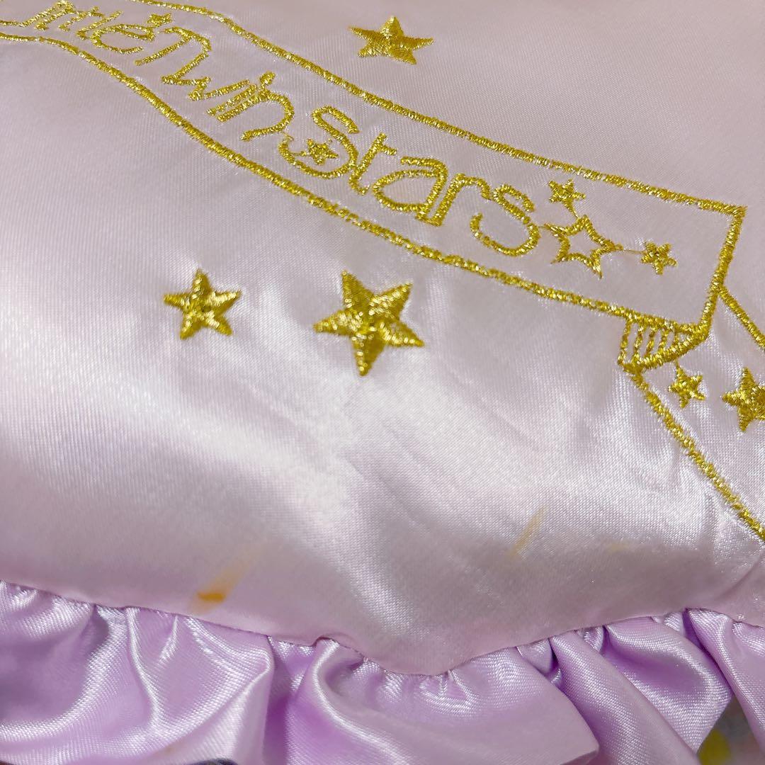 サンリオ　キキララ　お月様　クッション　ラベンダー　パステルカラー