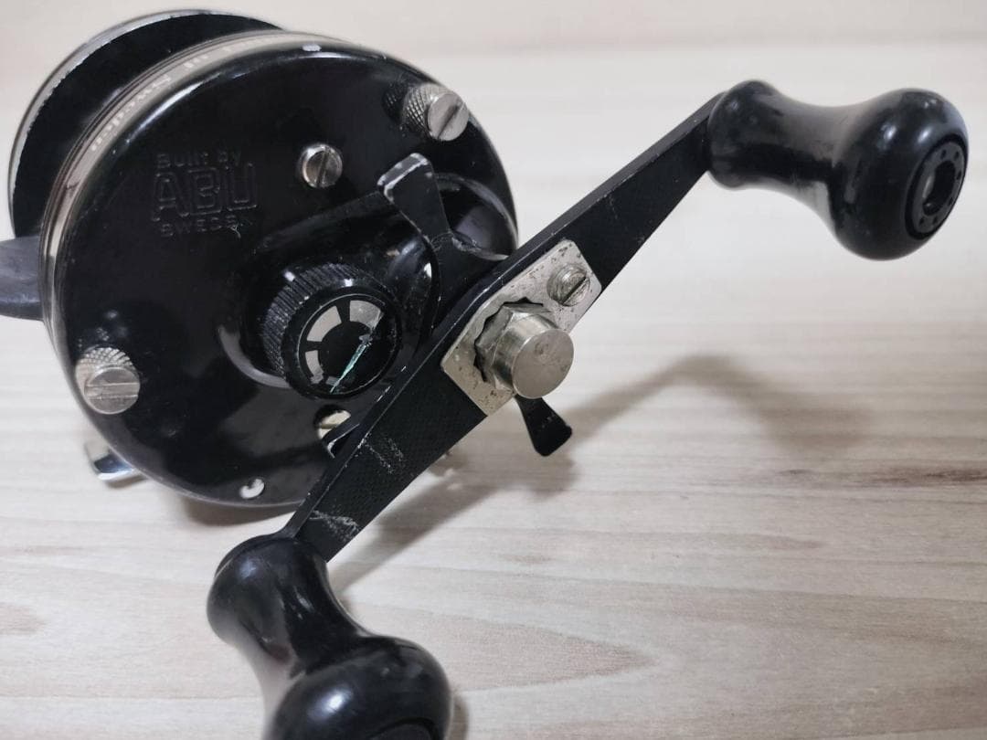 アブガルシア　アンバサダー4600C 　ビンテージ　リール abu ブラック