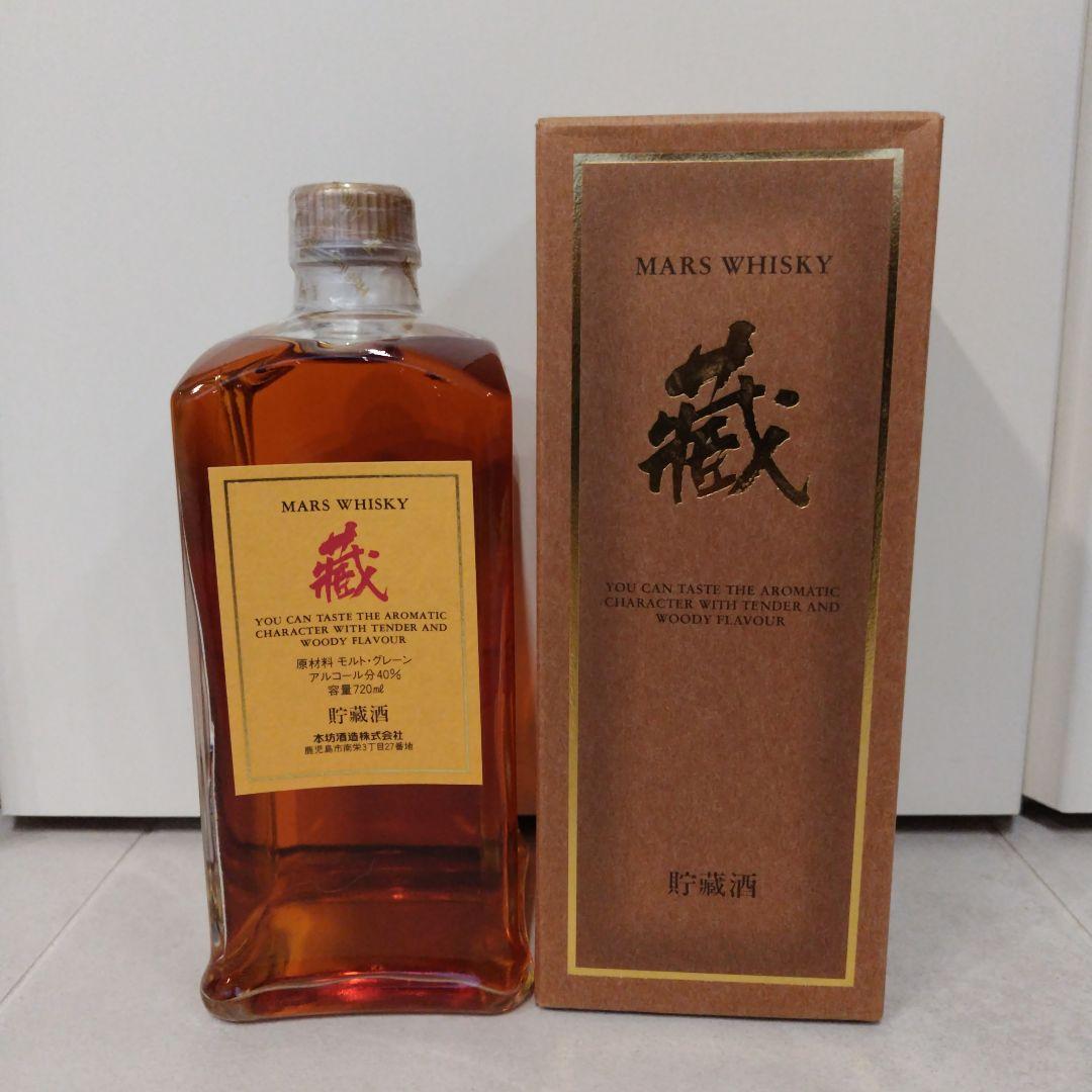 MARS WHISKY「藏」720ml 40%　マルスウイスキー　台湾輸出専用