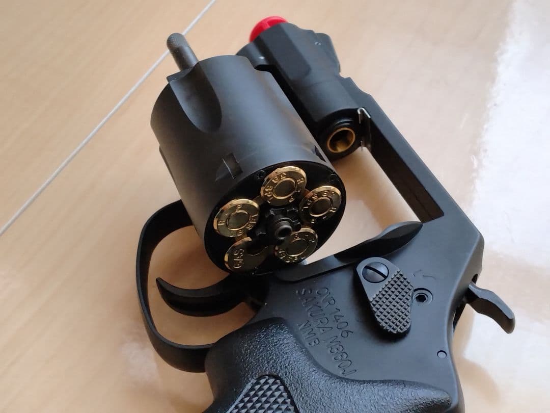 タナカ S&W　M360Jサクラ　HWガスガン