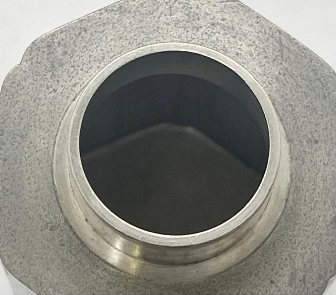 四世秦蔵六 蔵六造 倣張星栄作意 純錫四入角茶壷 純錫六角茶壷 平安