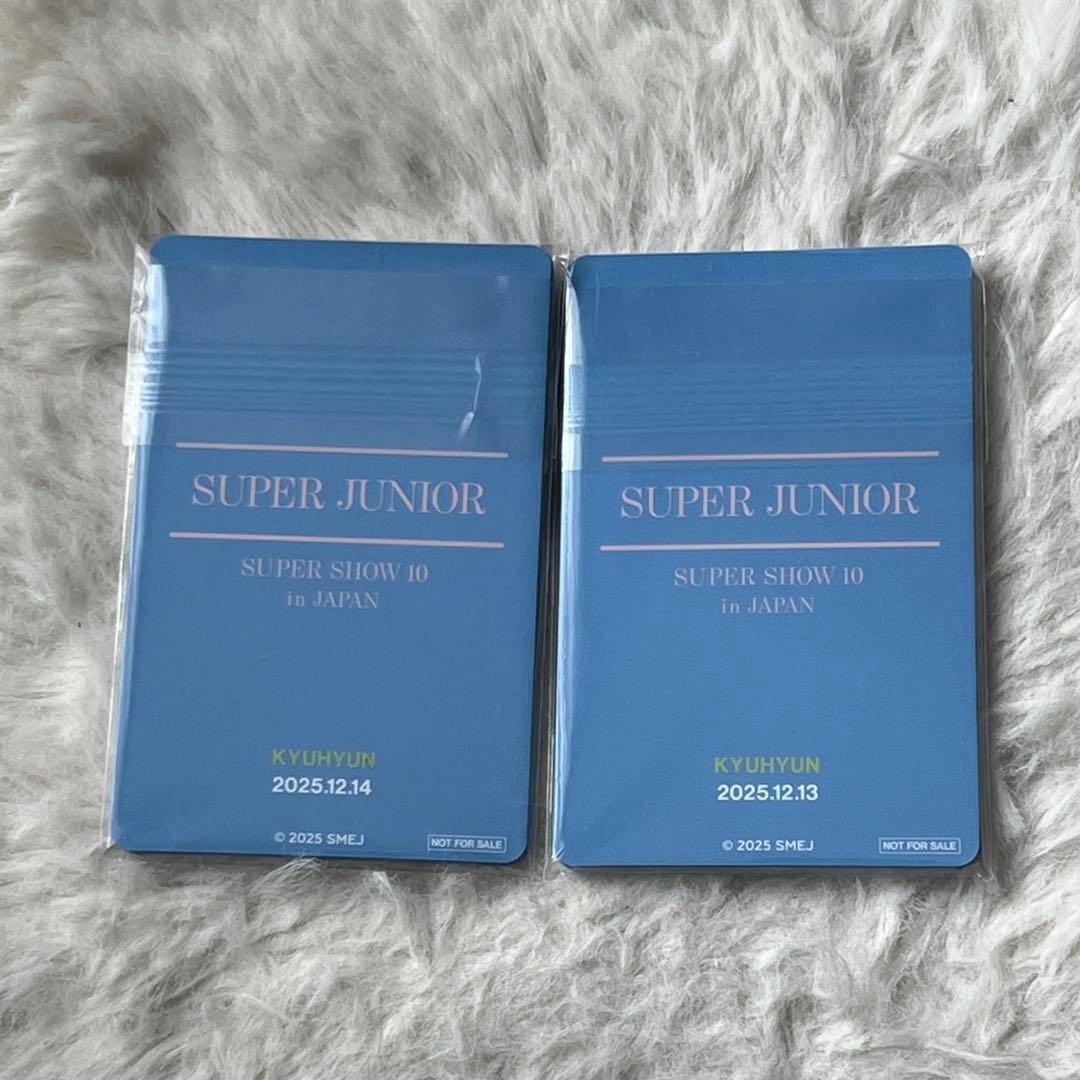 SUPER JUNIOR SS10 スパショ プレミアムシート トレカ