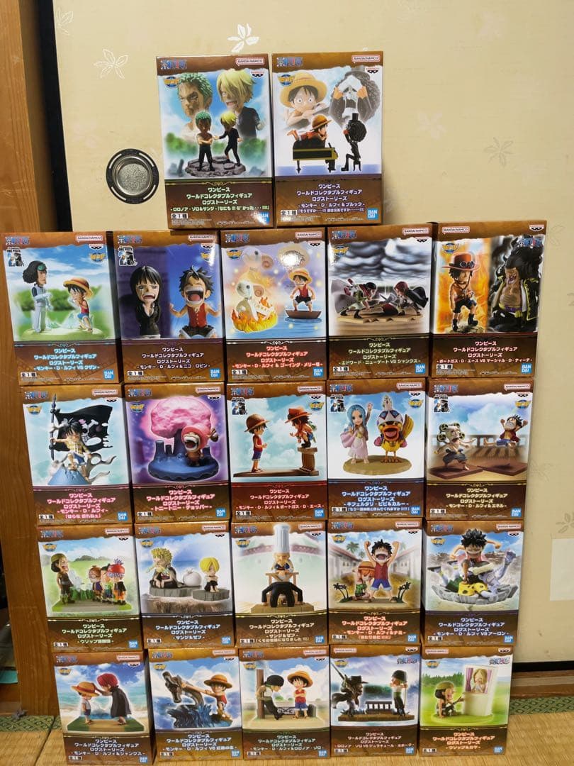 ワンピース　ワールドコレクタブルフィギュア　ログストーリーズ22個set