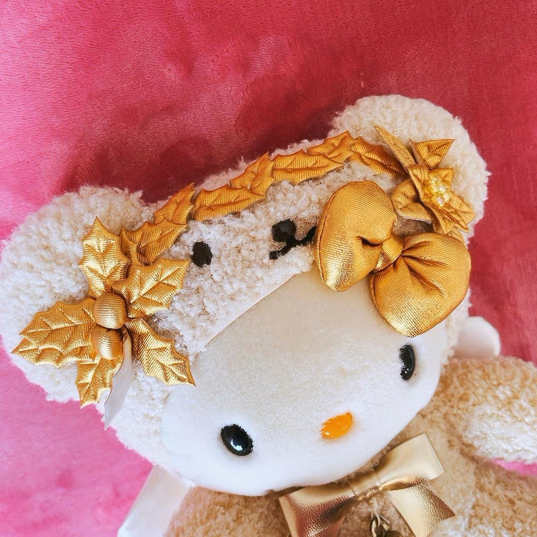 希少レア　ハローキティ　エンジェル　ベア　おすわりベア　ぬいぐるみ　2002