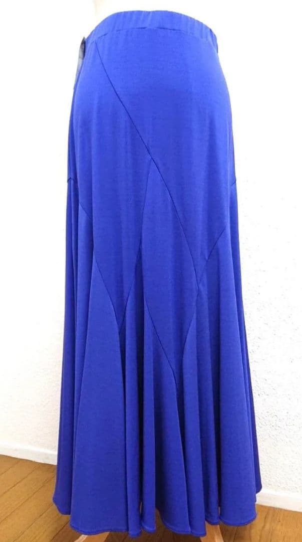 SALE☆チャコット　社交ダンス スカート　L ロイヤルブルー 定価42900円