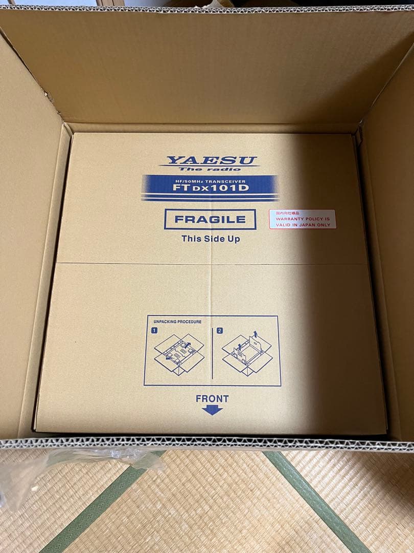 【未使用】FTDX101D 100W CWフィルター組込