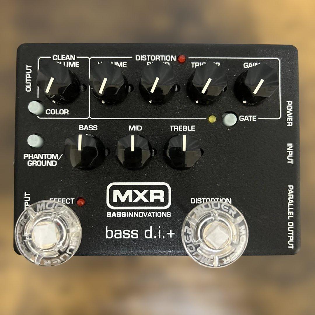 値下げ中MXR bass d.i.+ M80 ベースエフェクター プリアンプ