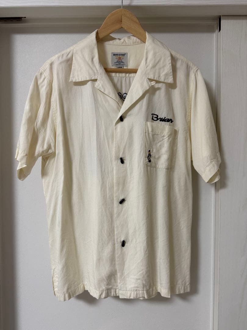 houston ボーリングシャツ