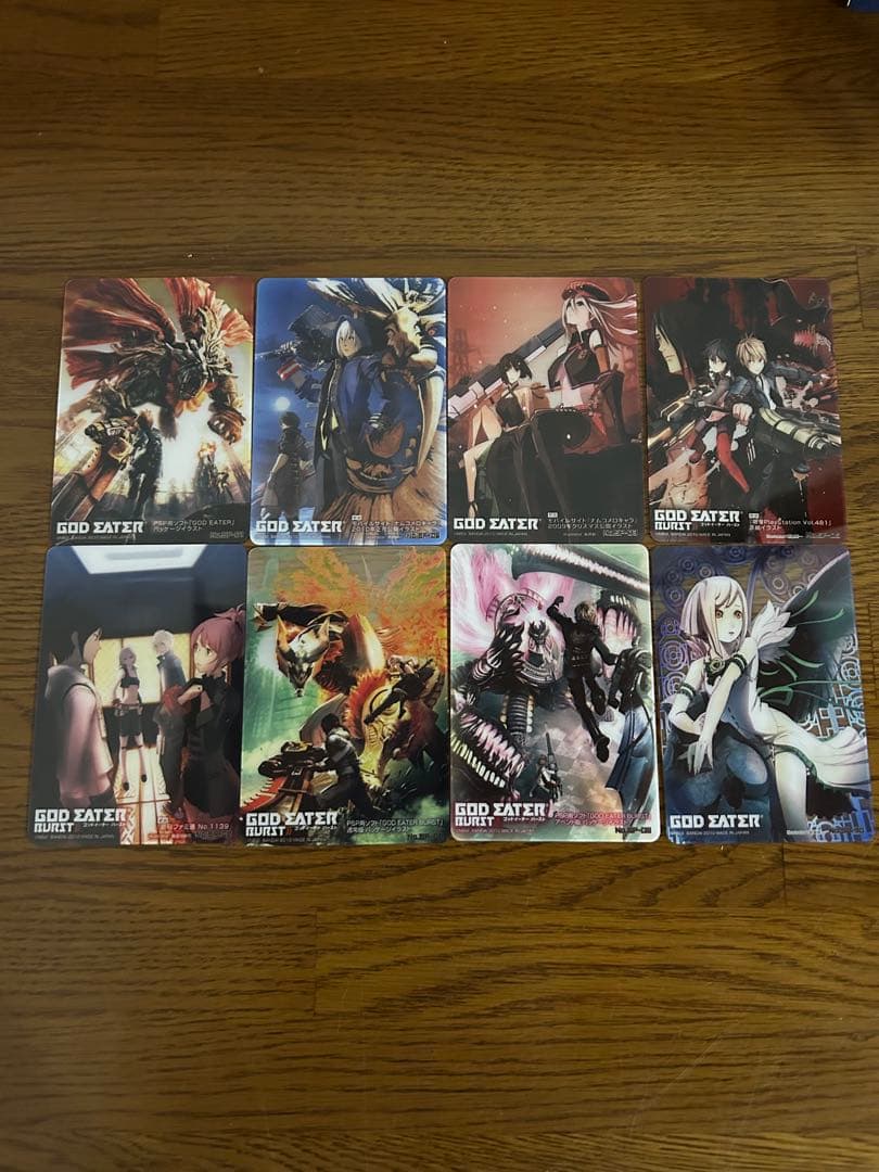 ゴットイーター GOD EATER クリアカード トレカ SP