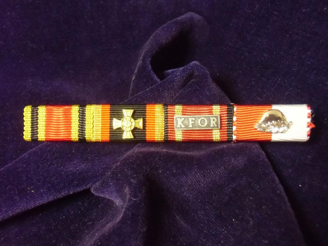 ＢＷドイツ軍/連邦軍＊Ｓｔ＆Ｌ社製＊４連略綬③（実物）