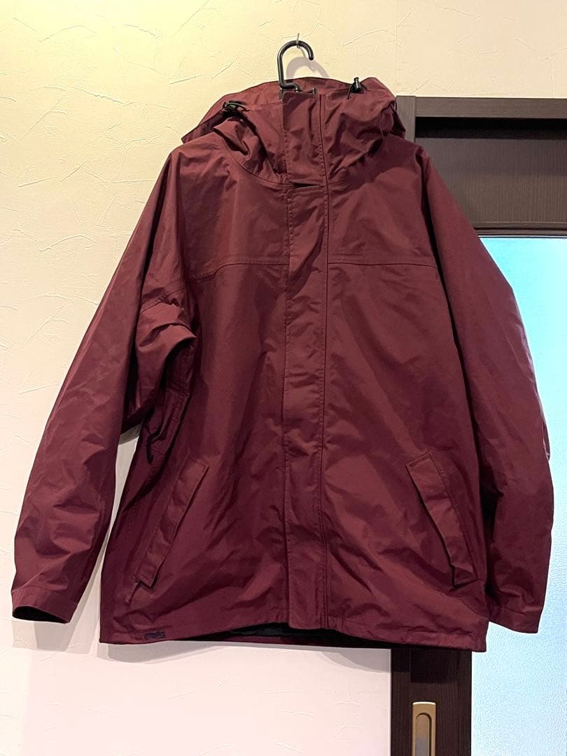 GREENCLOTHING 24/25 freejacketマルーンサイズL