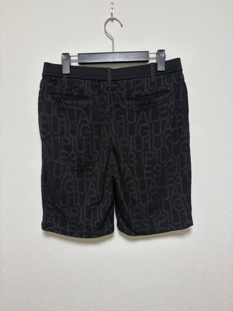 新品1PIU1UGUALE3 GOLF定9.4万24SS半袖ニットセットアップ黒