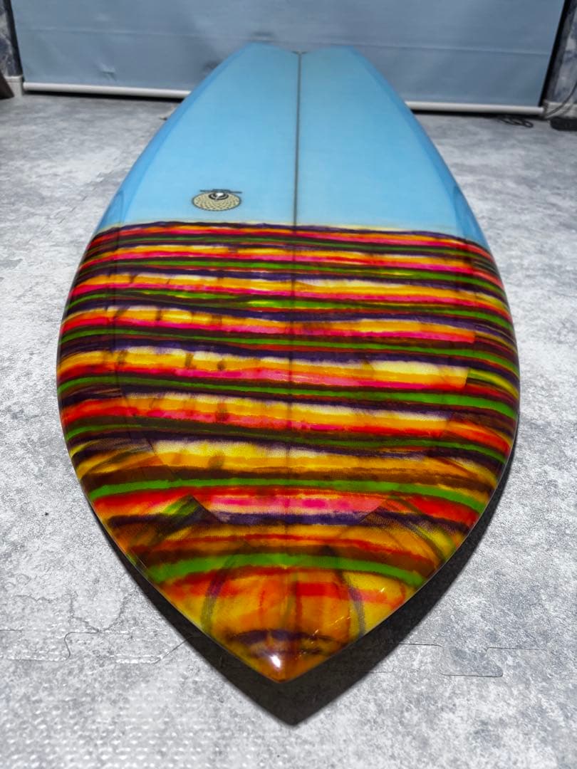 美品　マイケルミラー　クワッドフィッシュサーフボード5.8