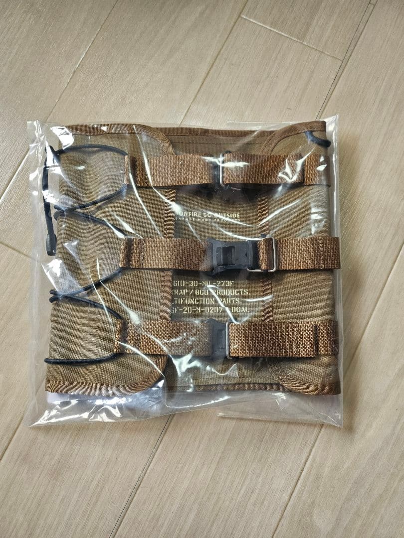 バーベキュー・調理用品 bonfire go outside YRJ WRAP 1.0 COYOTE