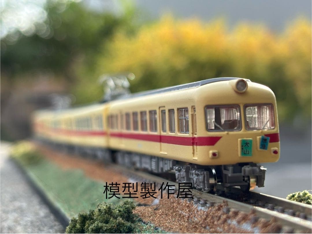 名鉄5000系初代　ストロークリーム塗装　Nゲージ動力付き　他サイト出品中