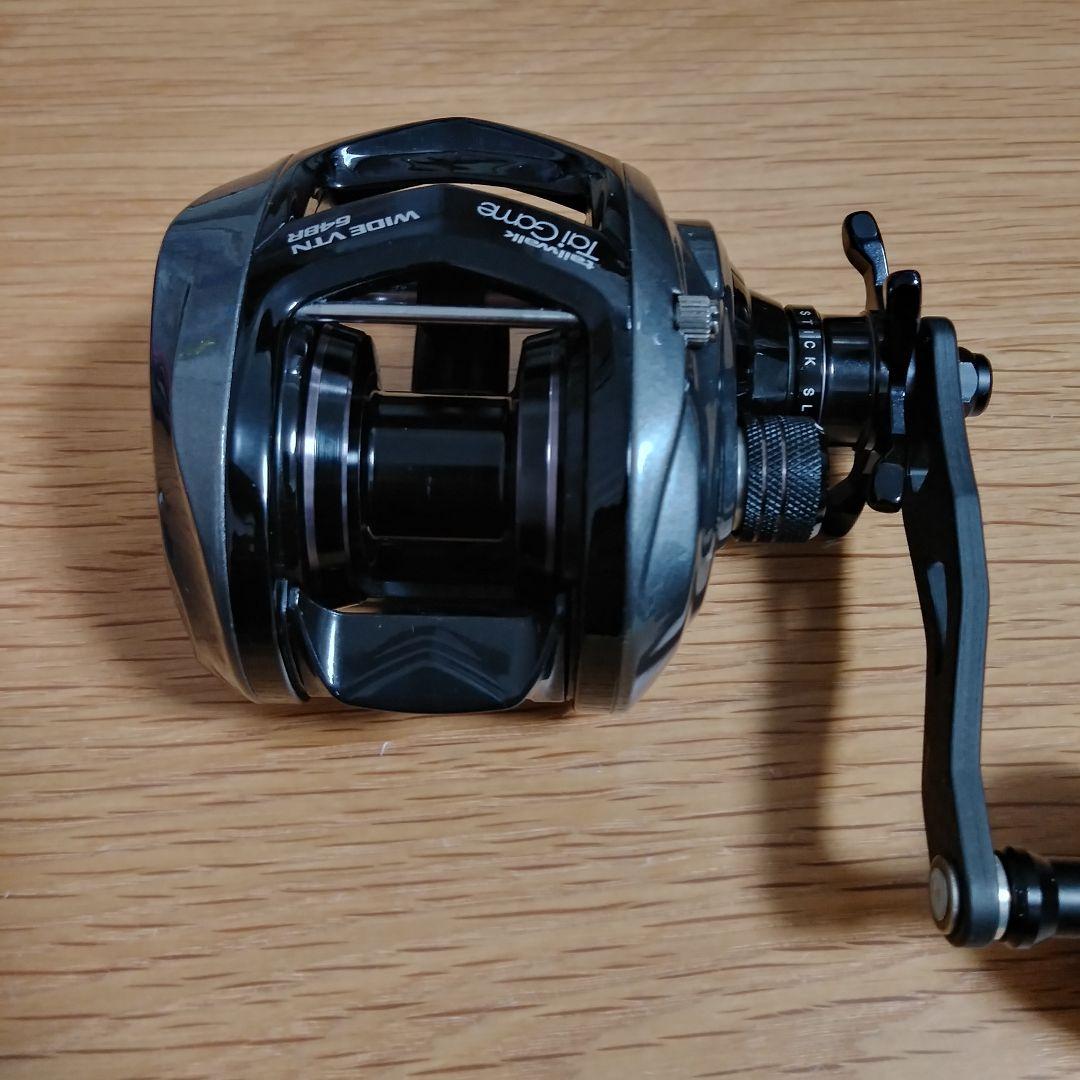 美品 tailwalk Tai Game WIDE 64BR ベイトリール