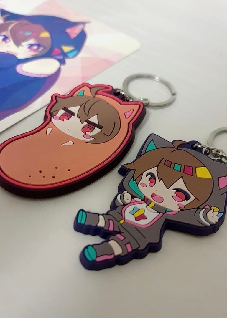 超学生 直筆サイン入りポスカ&ラバーストラップ