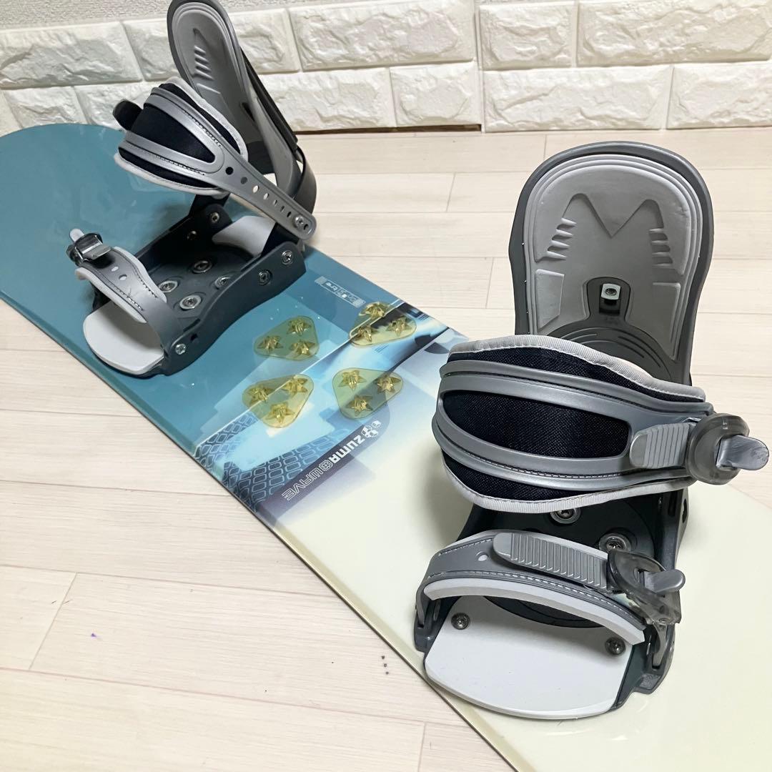 バック付/ZUMA WAVEツマ スノーボードセット138cm/バインディングS