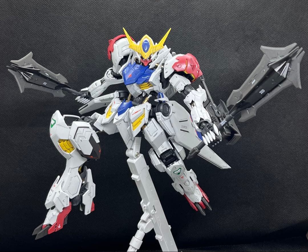 MG ガンダムバルバトスルプス　半ツヤパール塗装済み　完成品