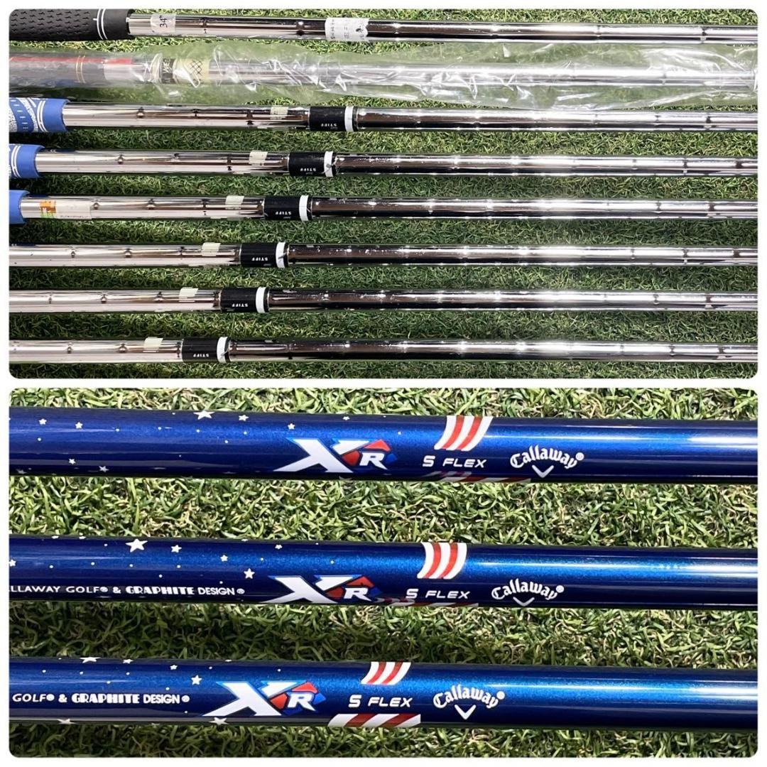 【貴重レフティ】キャロウェイ XR ゴルフクラブセット 11本 S メンズ 左用