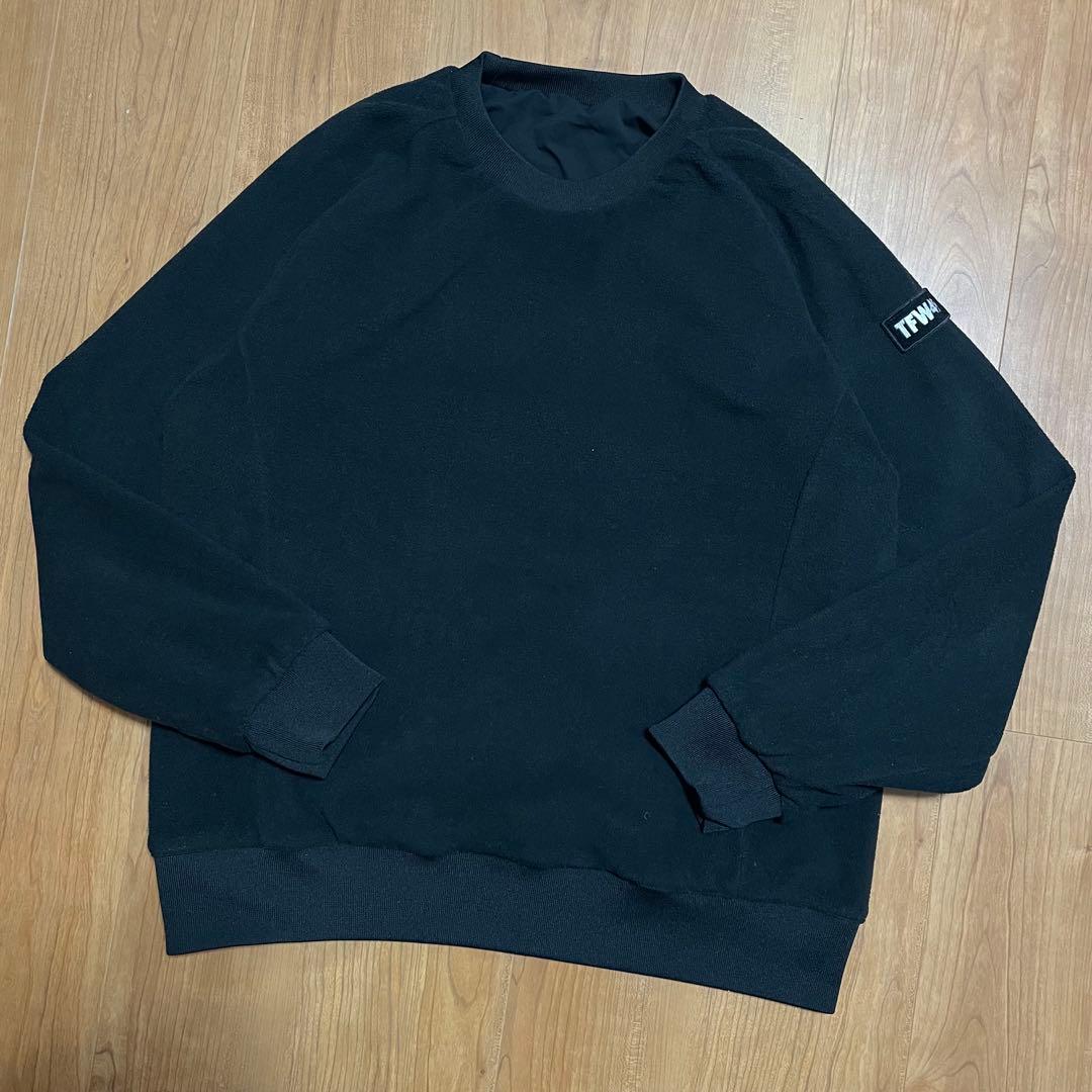 TFW49 プルオーバー　スニード　ブラック　L ゴルフ フリース　スウェット