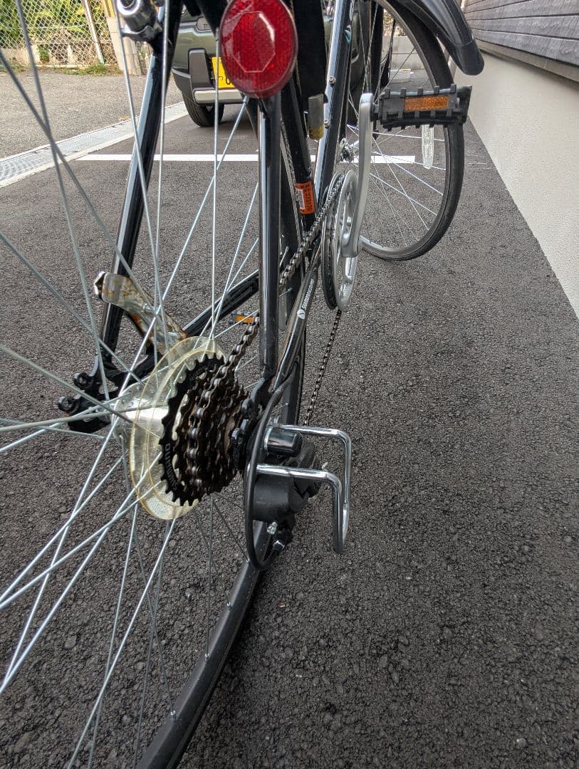 早いもの勝ち！クロスバイク 7段変速 黒