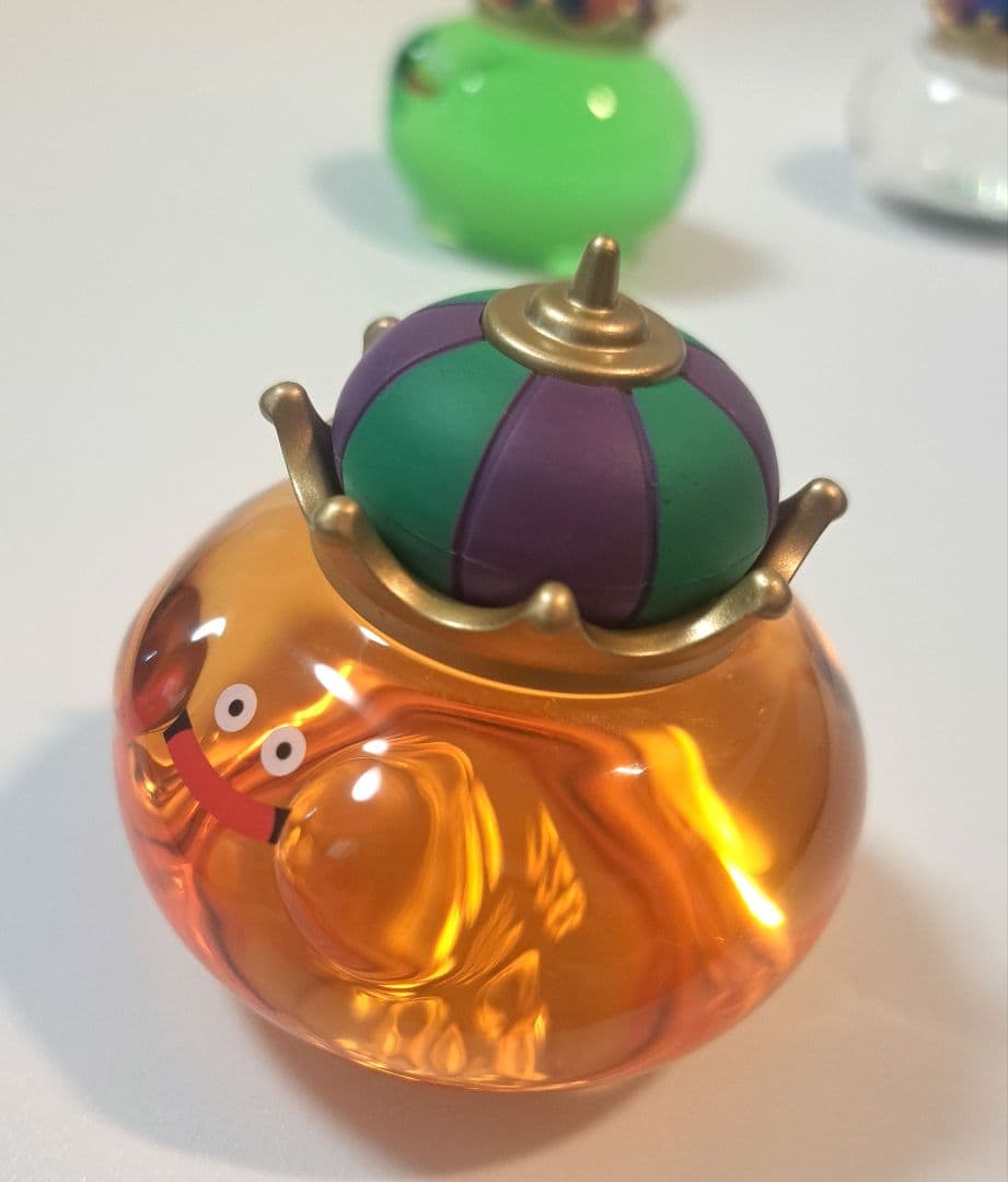 ドラゴンクエスト・ビッグクリアフィギュア・キングスライム・４体