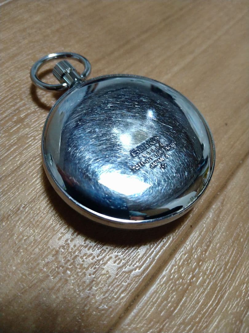 [稼動品] SEIKO 鉄道懐中時計(7C11-0010) アナログ式