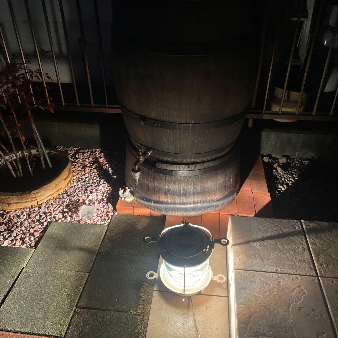 船尾燈　船用照明　マリンランプ　昭和レトロ アンティーク照明　海外使用　大きめ