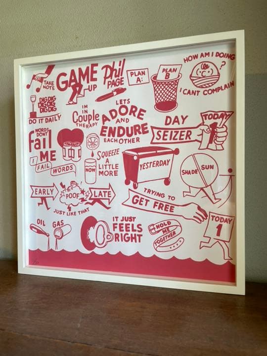 Stephen Powers ESPO シルクスクリーン