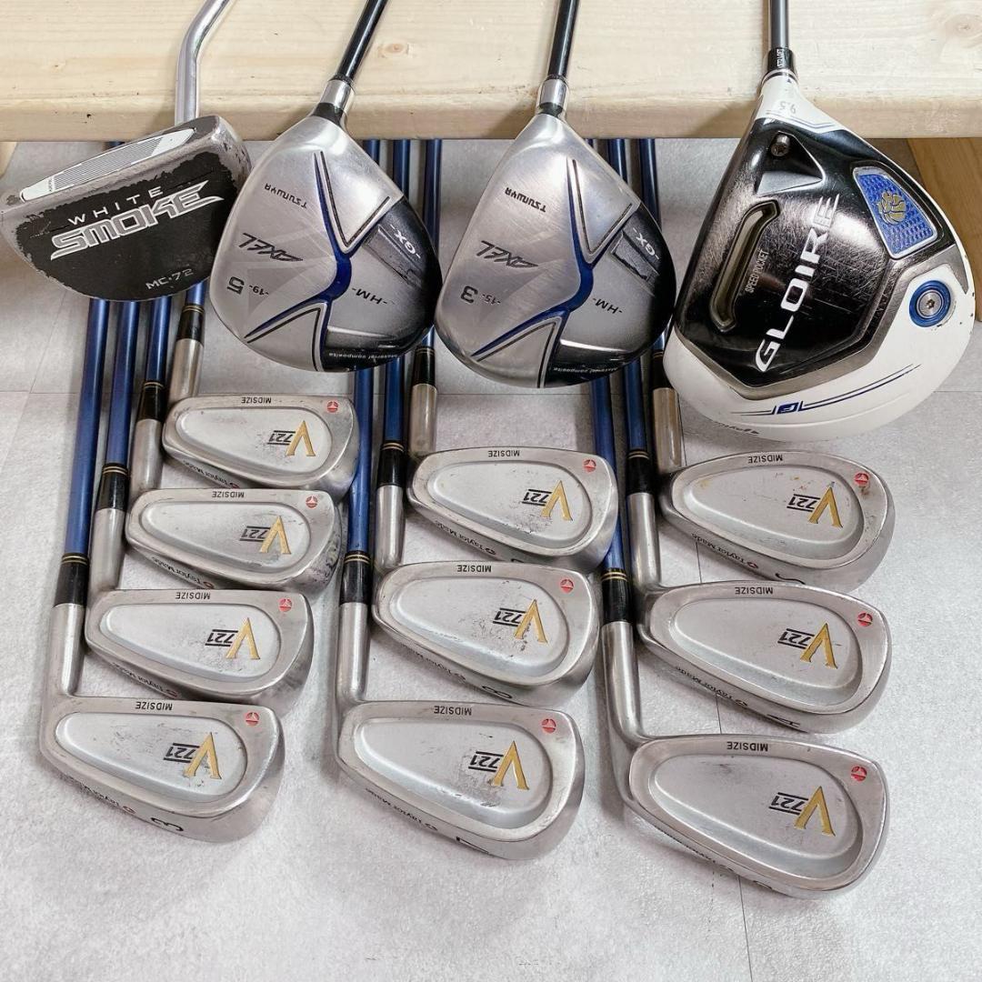 X300 TaylorMade 他 メンズ ゴルフ クラブ フルセット 15点