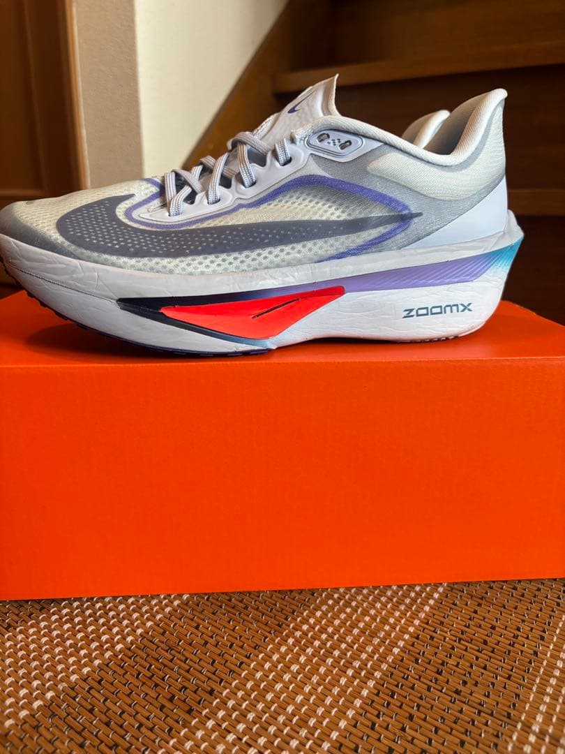 Nike Air Zoom FLY 6 25cm グレー/ブルー