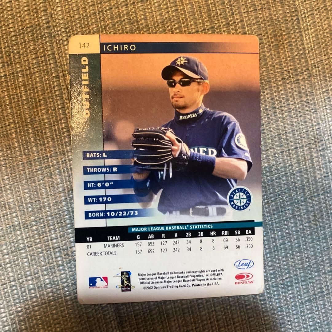 2001メジャーリーグカード(イチロー)