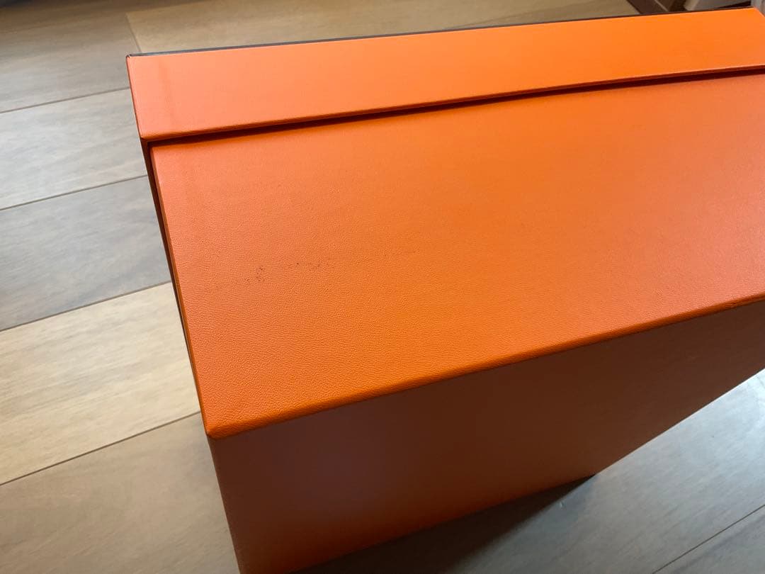 ゆあ♪HERMES オレンジボックス　美品　バーキン25 ミニボリード用