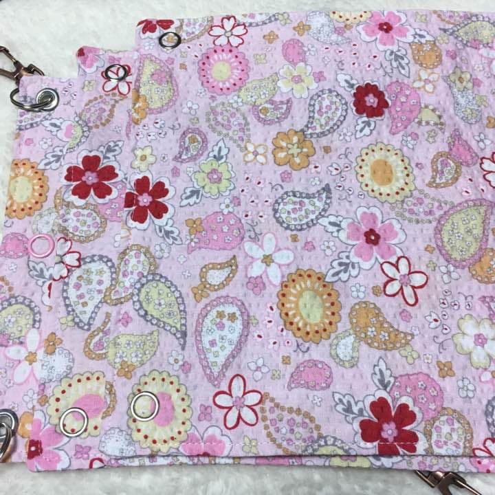 モモンガハウス(ペイズリー・花柄) 夏仕様  涼しい夏生地を使用❗️