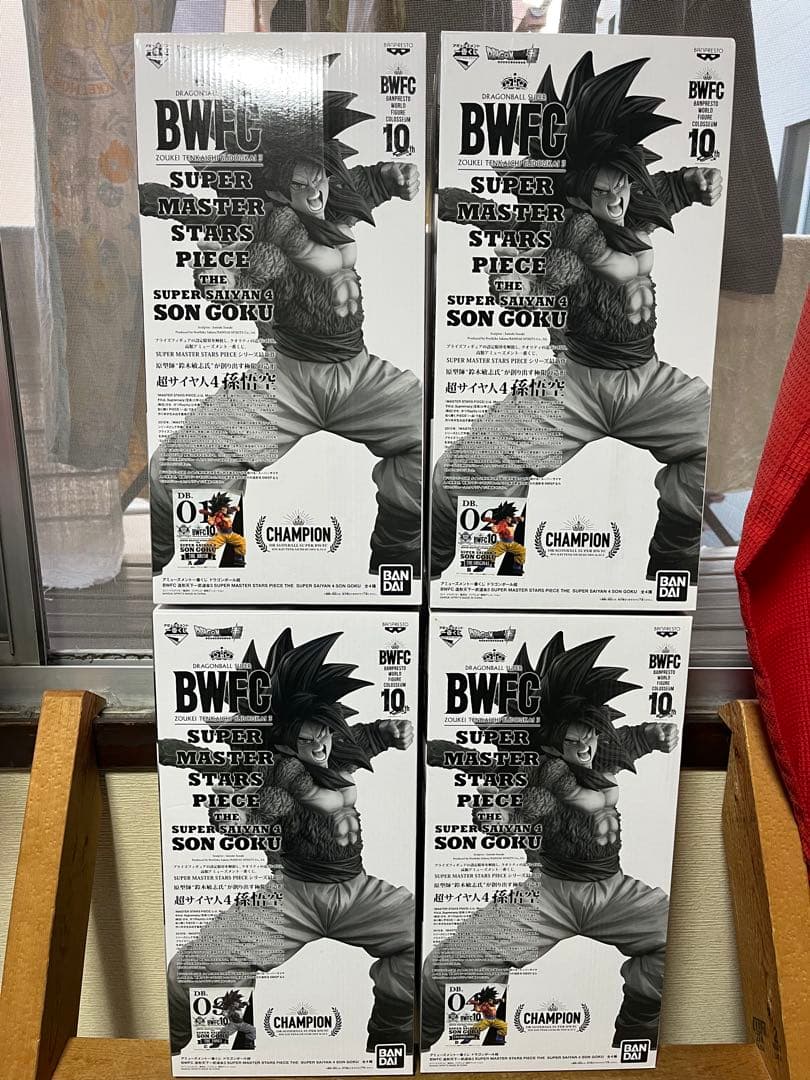 BWFC SUPER MASTER STARS PIECE 孫悟空 4体セット